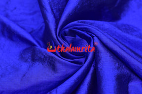 Blue Flower Bandha Silk (Fabric)