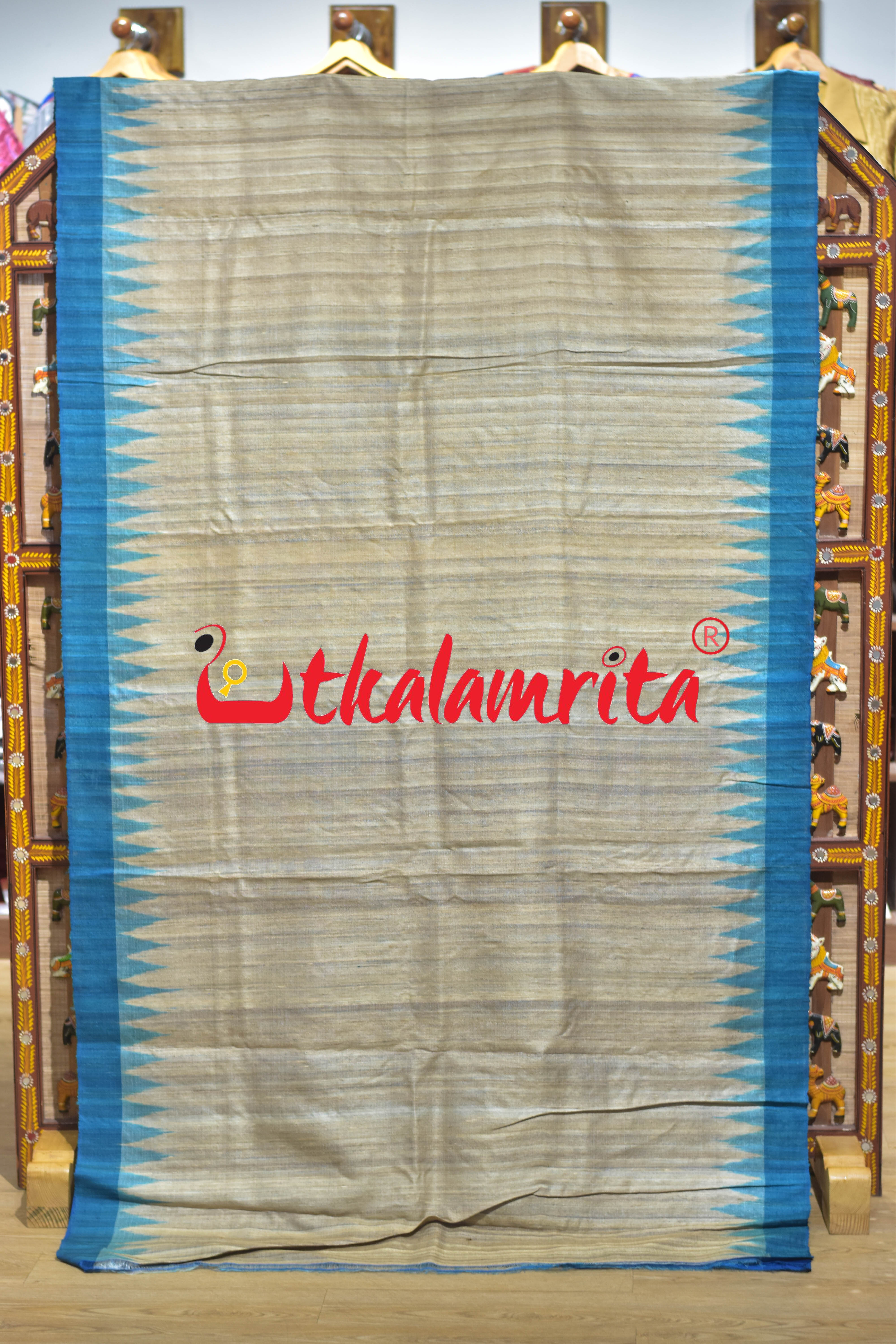 Natural Body Surf Ghicha Gopalpur Tussar Silk Saree
