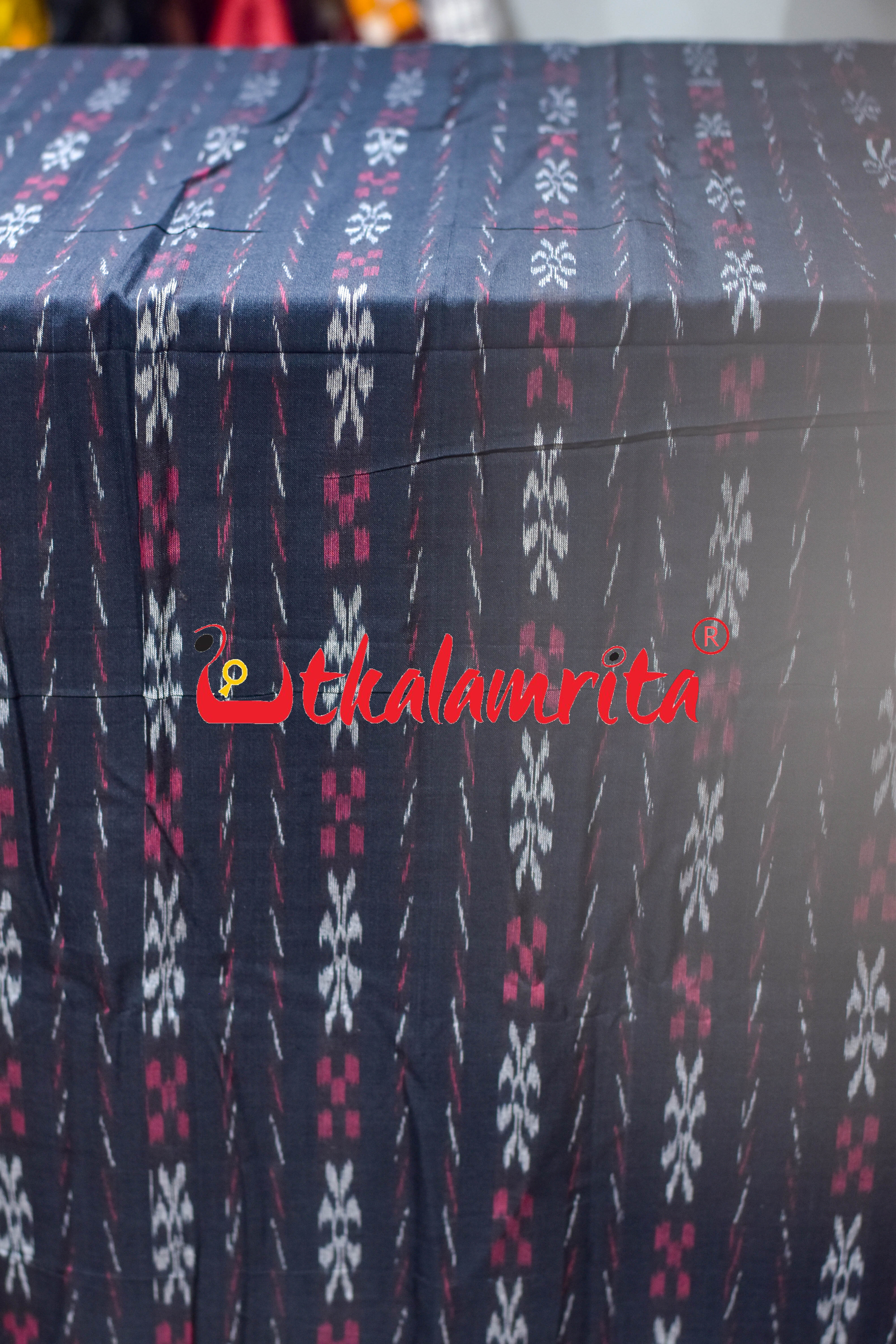 Black Pasapali Paper Design Cotton (Fabric)