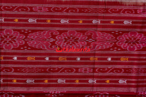 Hazar Buti Kaincha Fish Khandua Cotton Saree
