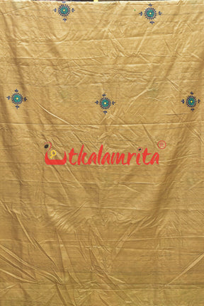 Nauka Par Pattachitra Tussar Silk Saree