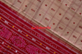 Hazar Buti Kaincha Fish Khandua Cotton Saree