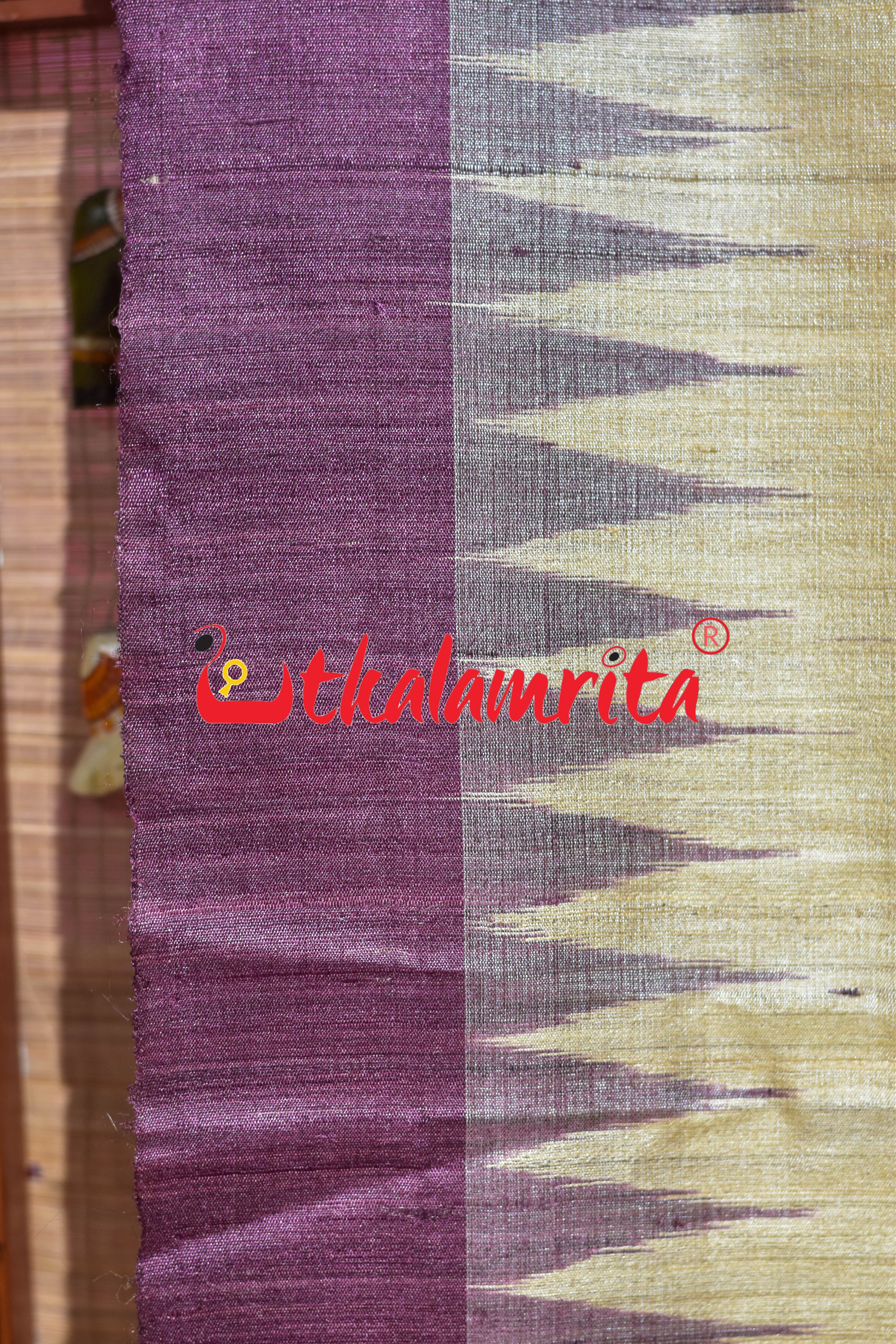 Natural Wine Fish Buti Padma Jala Anchal Gopalpur Tussar Saree