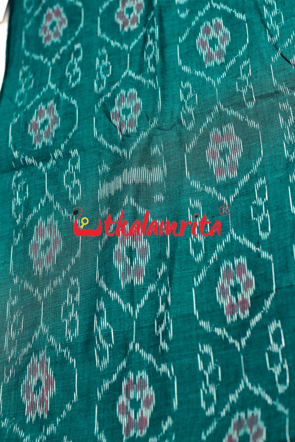 Green Phula Bandha Design (Fabric)