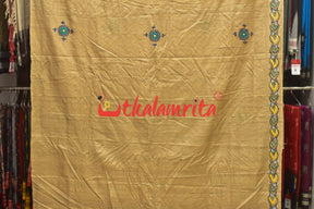 Nauka Par Pattachitra Tussar Silk Saree