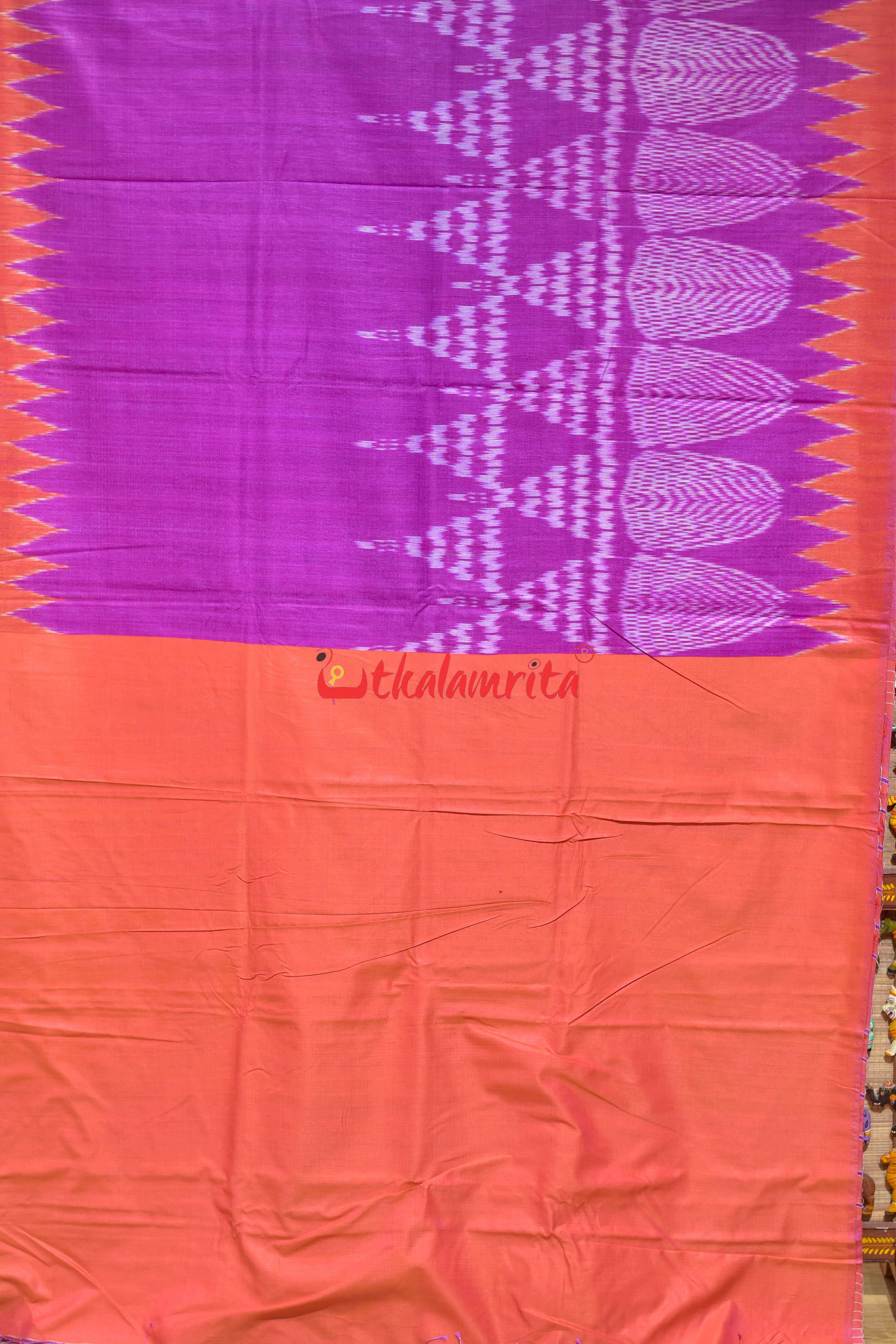 Rani Jhoti Chita Eri Gopalpur Tussar Silk Saree
