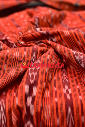 Orange Ikat (Fabric)