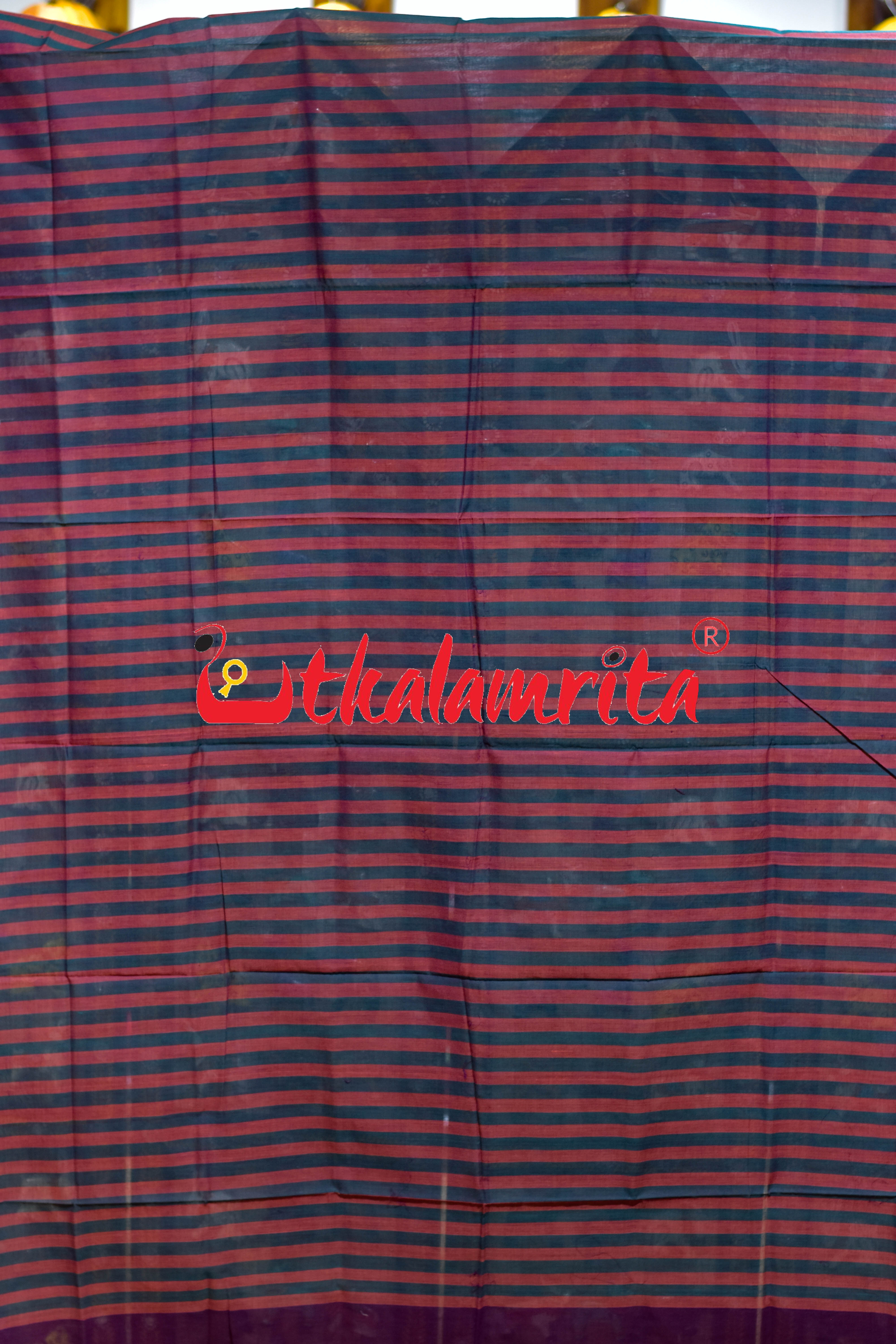 Teal Rose Pittala Single Cotton (Lungi)