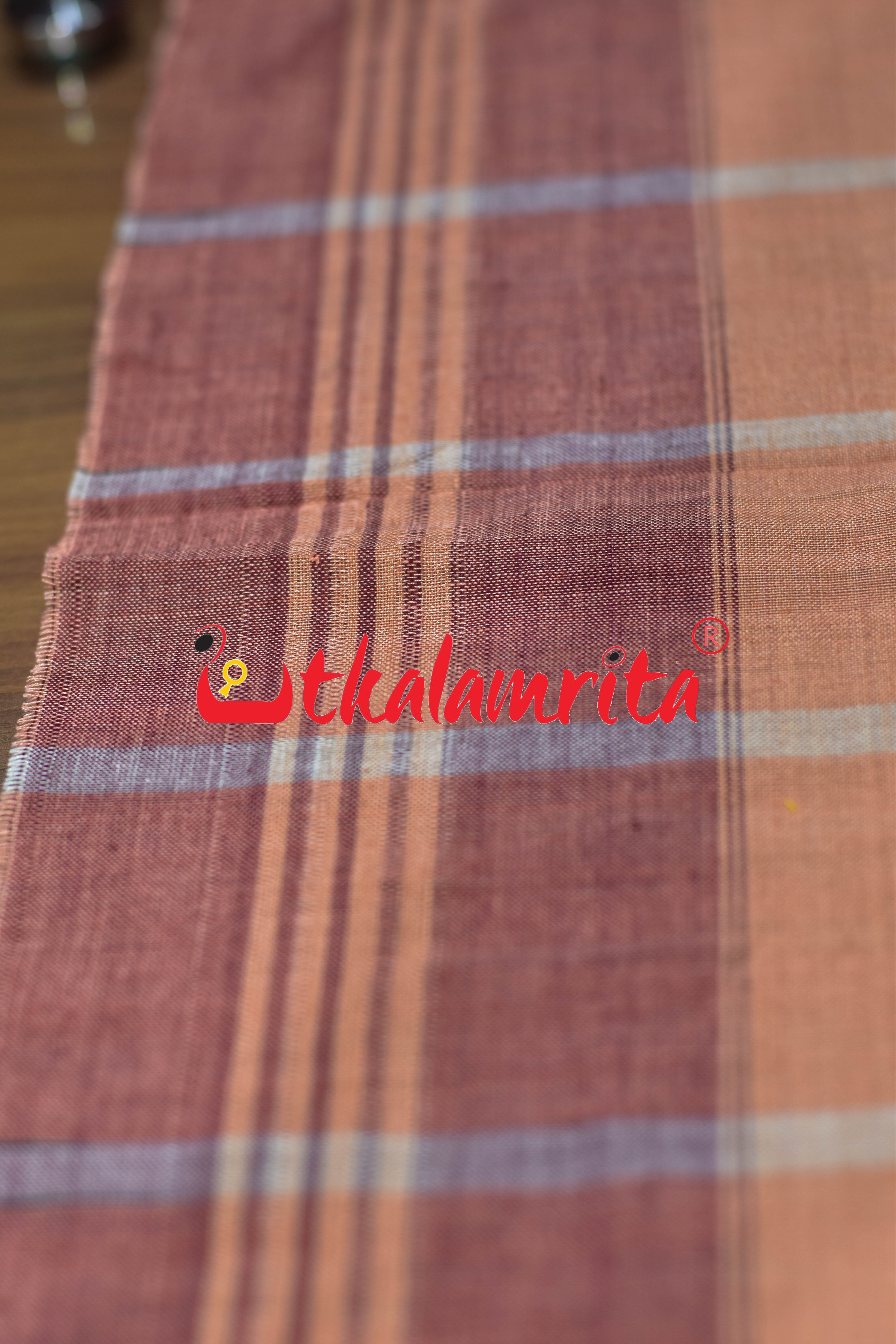 Tan Maroon Star (Rumal)