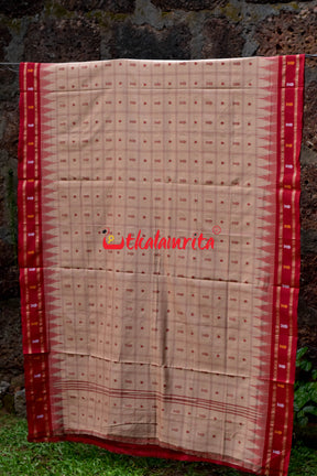 Hazar Buti Kaincha Fish Khandua Cotton Saree