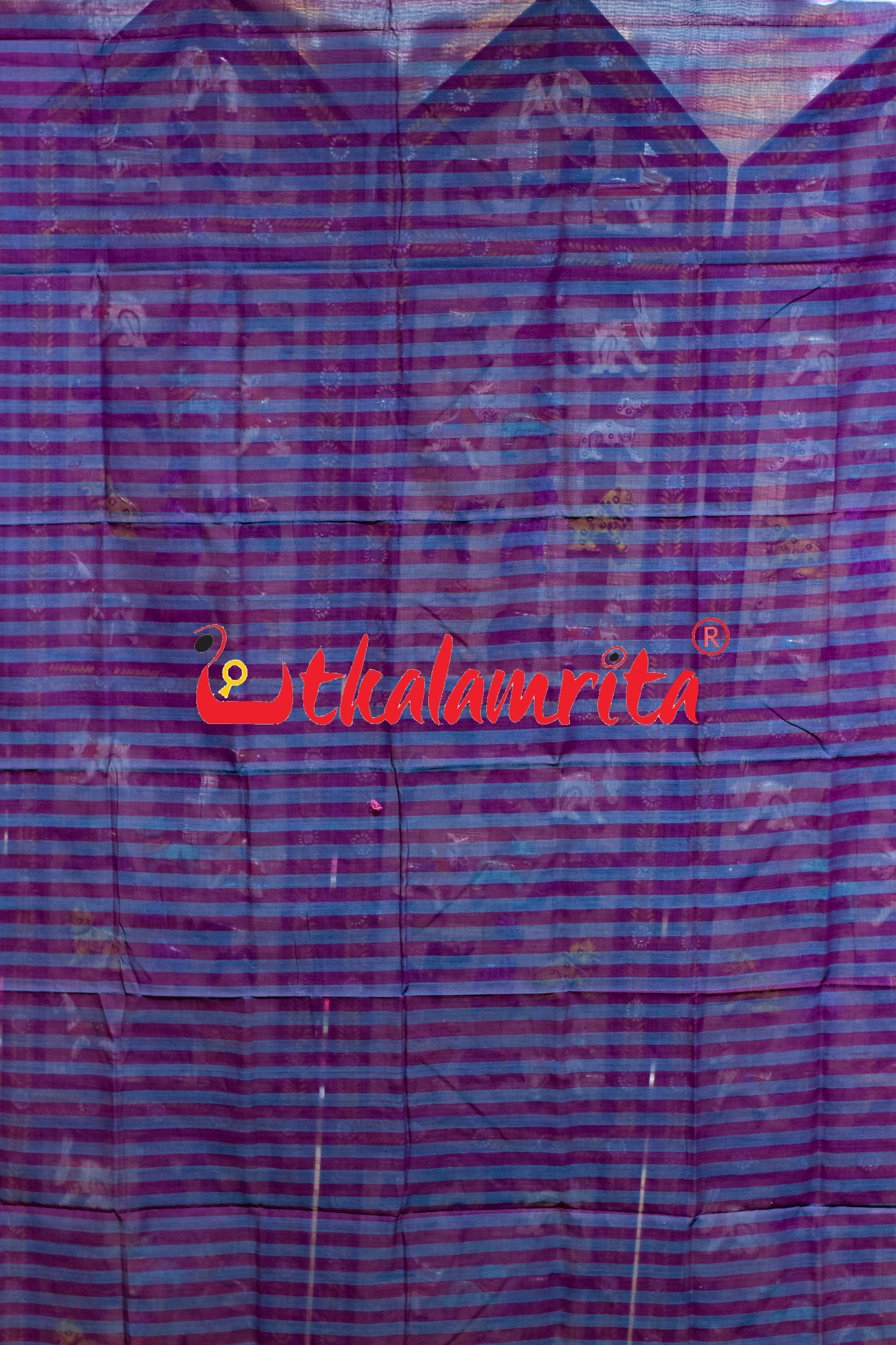 Wine Lilac Pittala Single Cotton (Lungi)