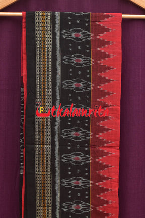 Black with Waves Sambalpuri Dress Set