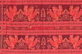 Black Pari Sambalpuri Cotton Saree