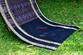 Peacocks Sambalpuri Bandha Cotton Saree