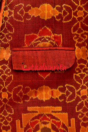 Lakhmi Jantra Rust Bapta (Ladies' Blazer)