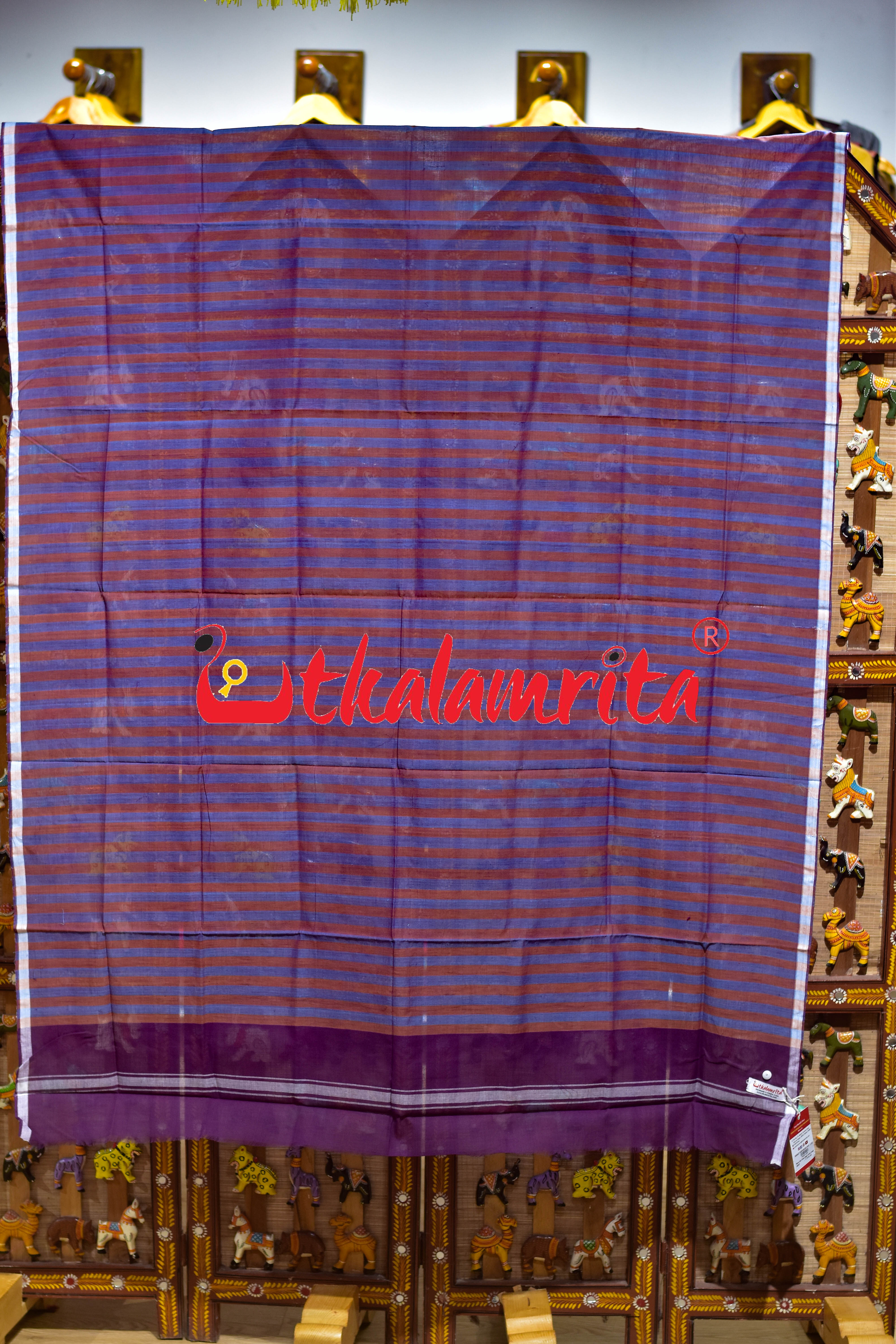 Mauve Lilac Pittala Single Cotton (Lungi)