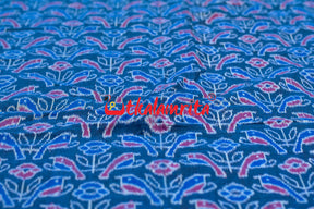 Blue Chadhei Sambalpuri Cotton (Fabric)