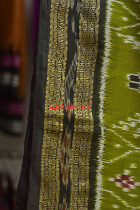 Siuli Tira Phula Khandua Silk Saree
