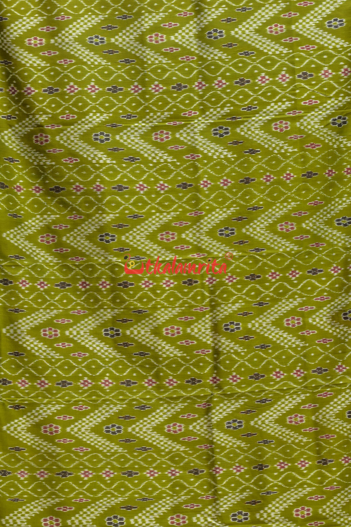 Siuli Tira Phula Khandua Silk Saree
