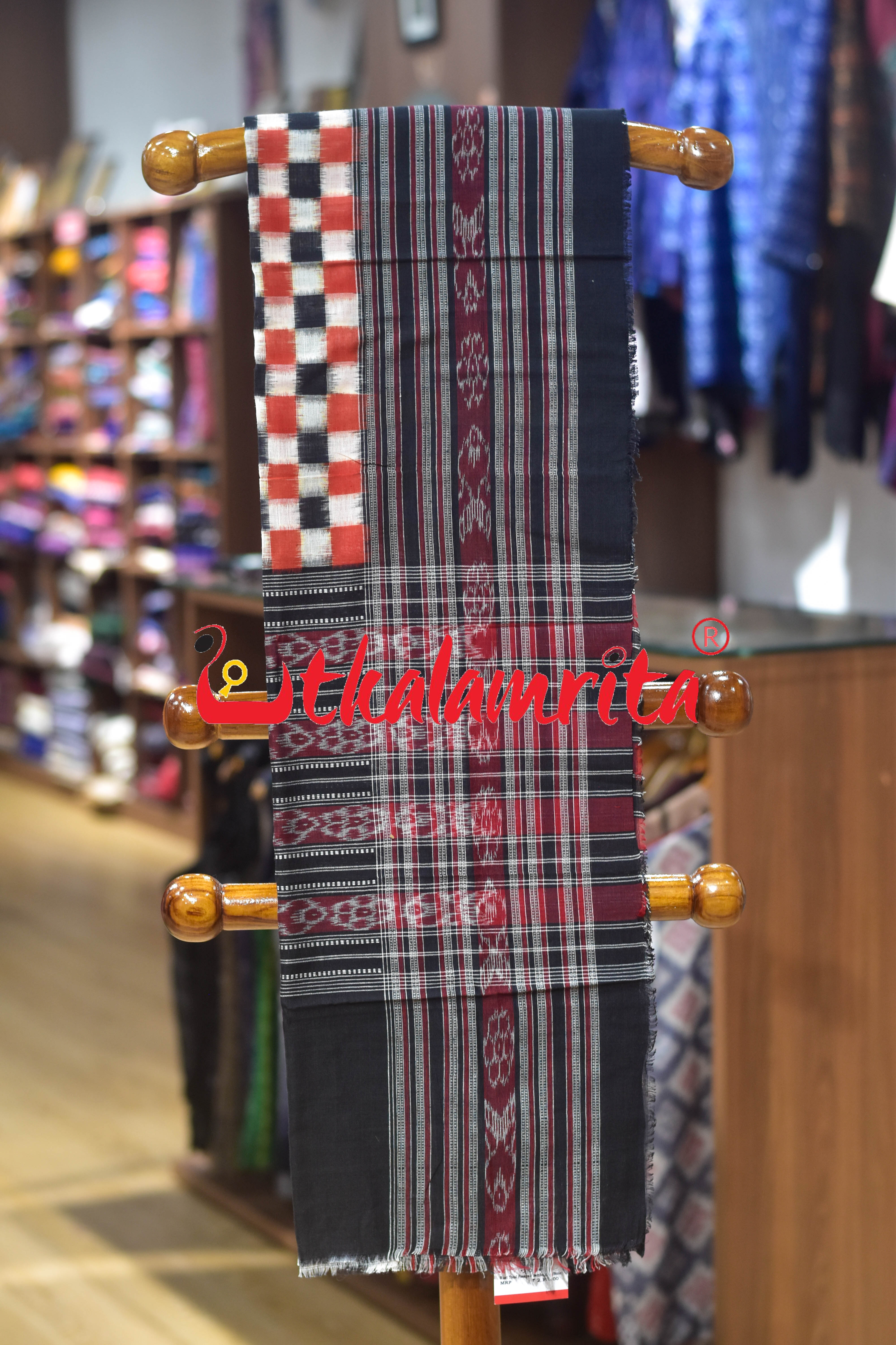 Rust Total Pasapali Sambalpuri (Stole)