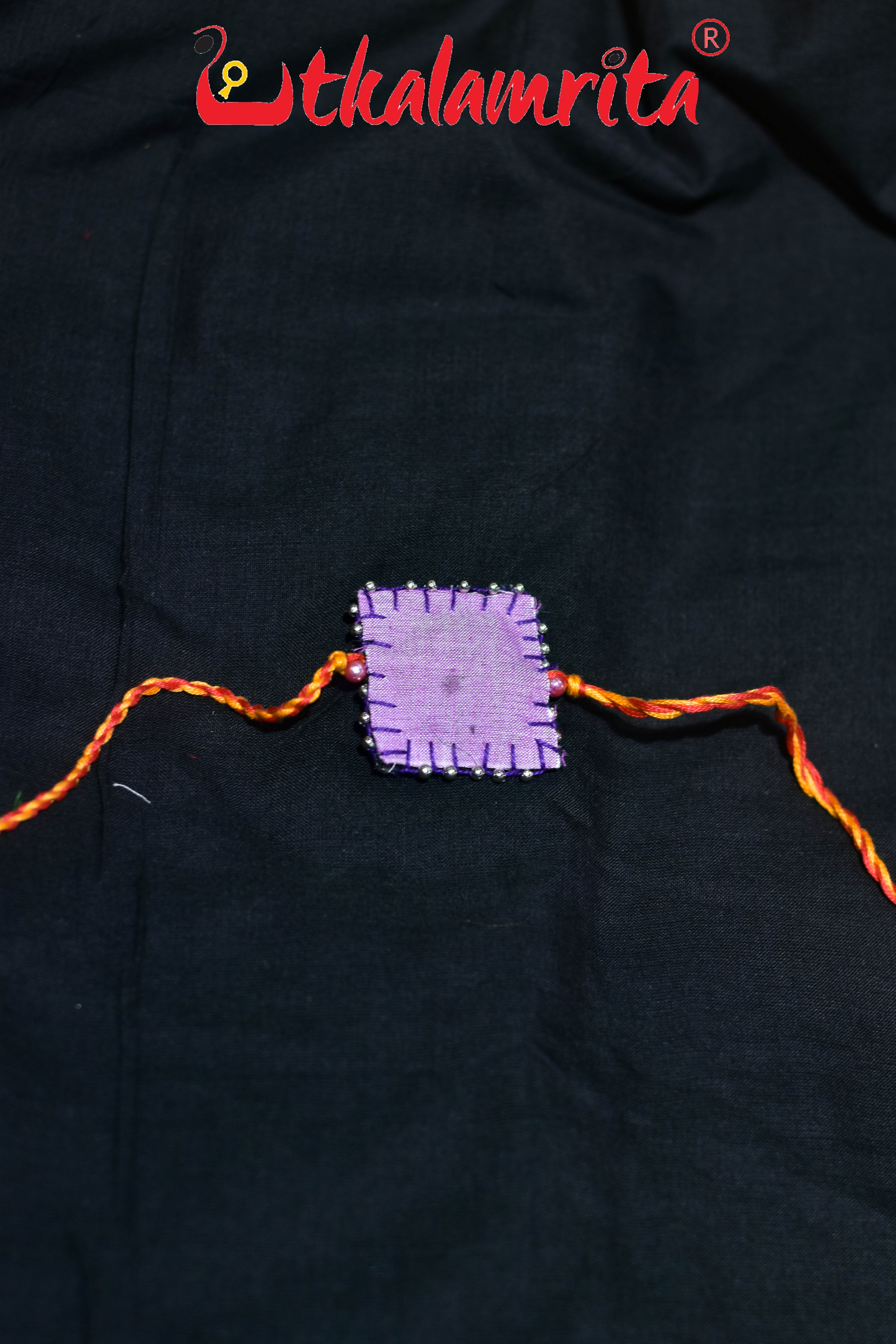 Blue Single Pasapali (Ikat Rakhi)