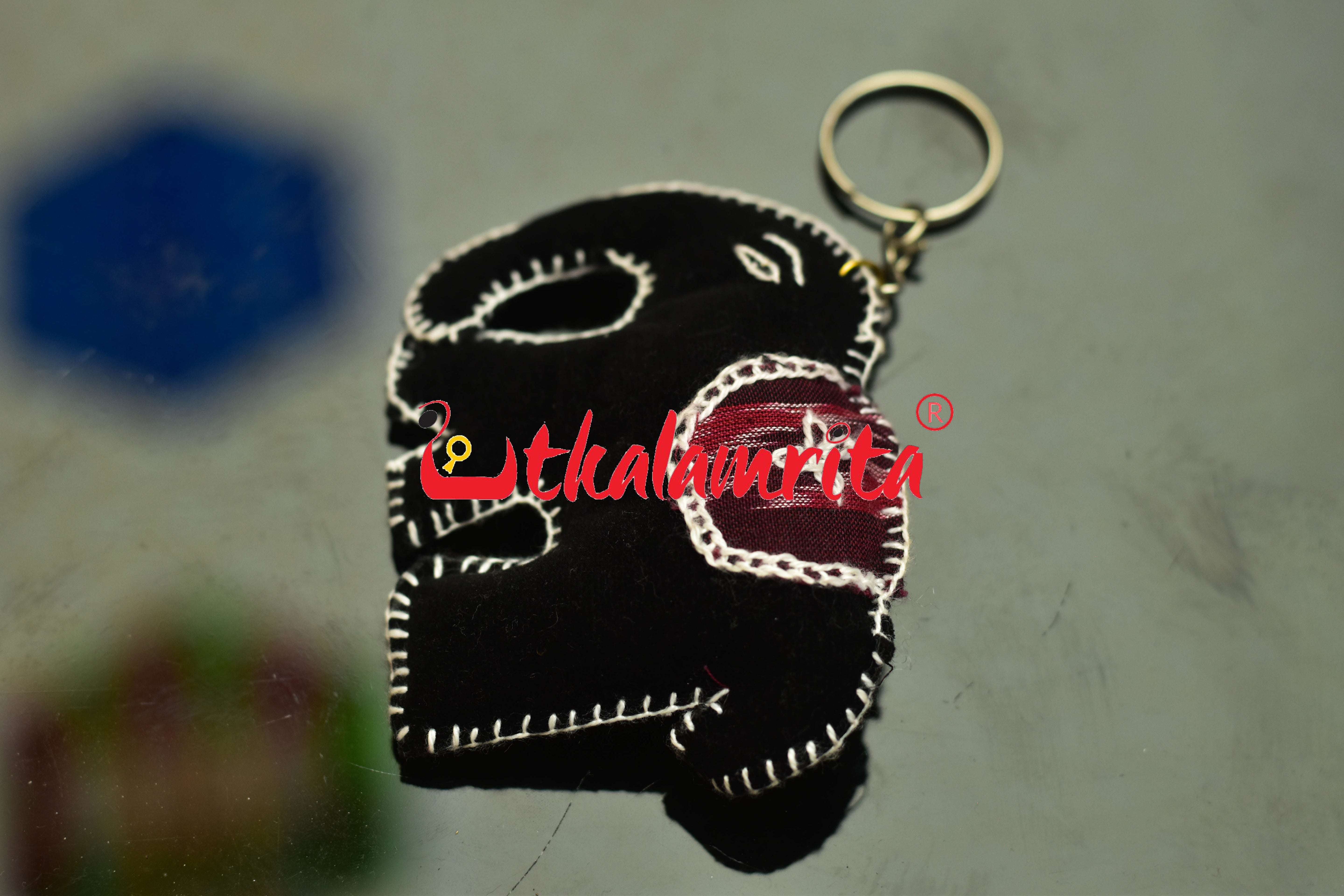 Velvet Elephant Keyrings