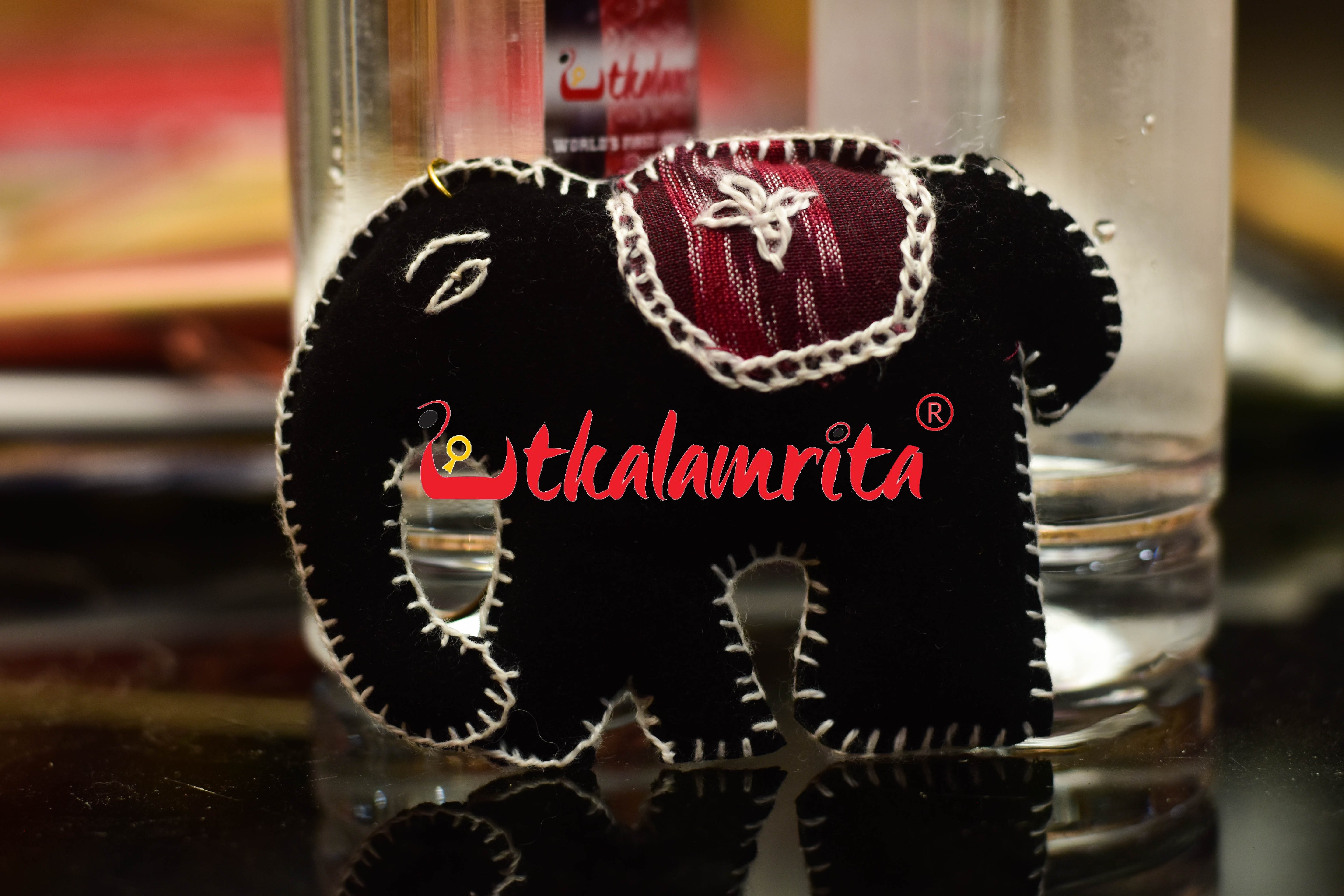 Velvet Elephant Keyrings
