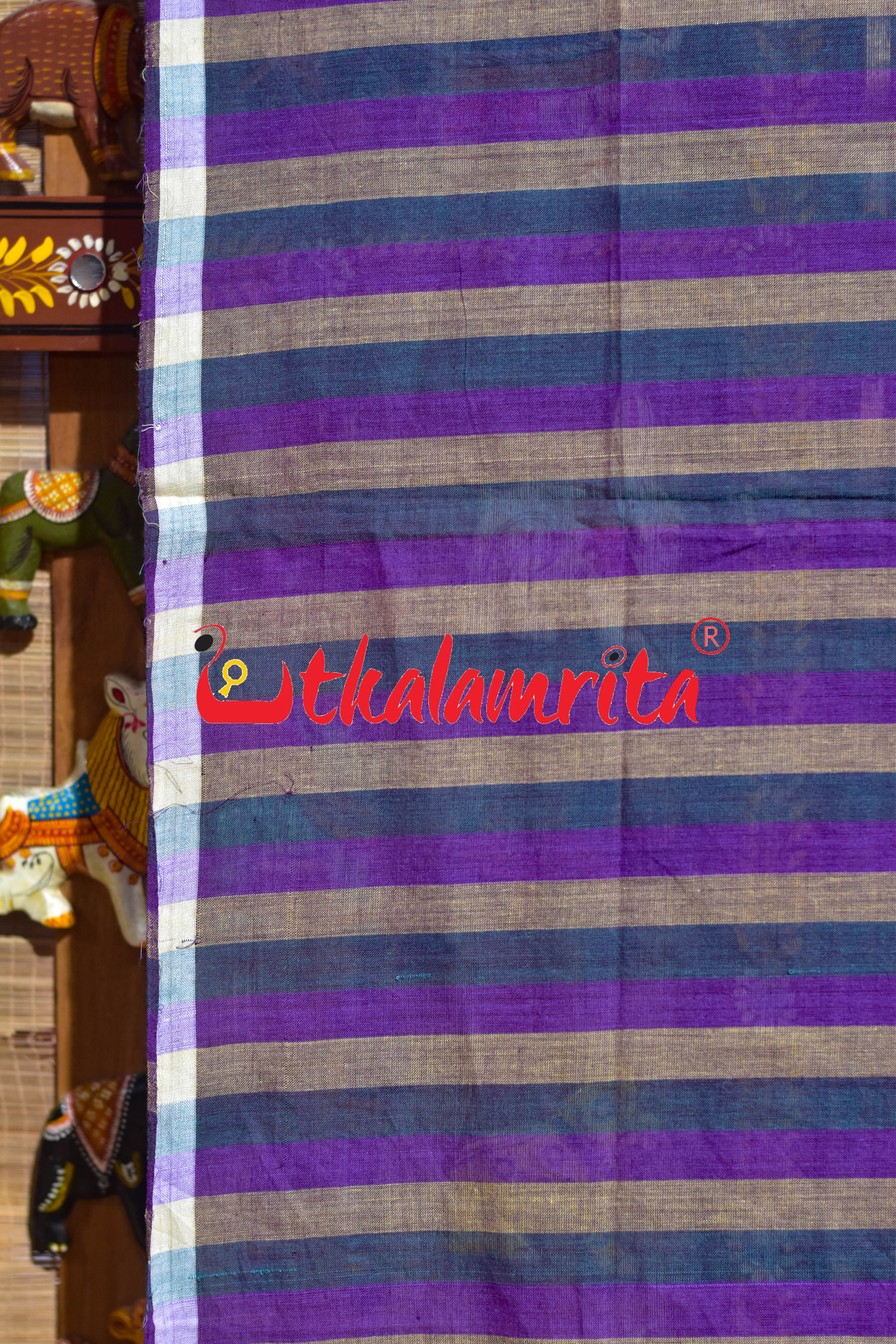 Triple Stripes Pittala Single Cotton (Lungi)