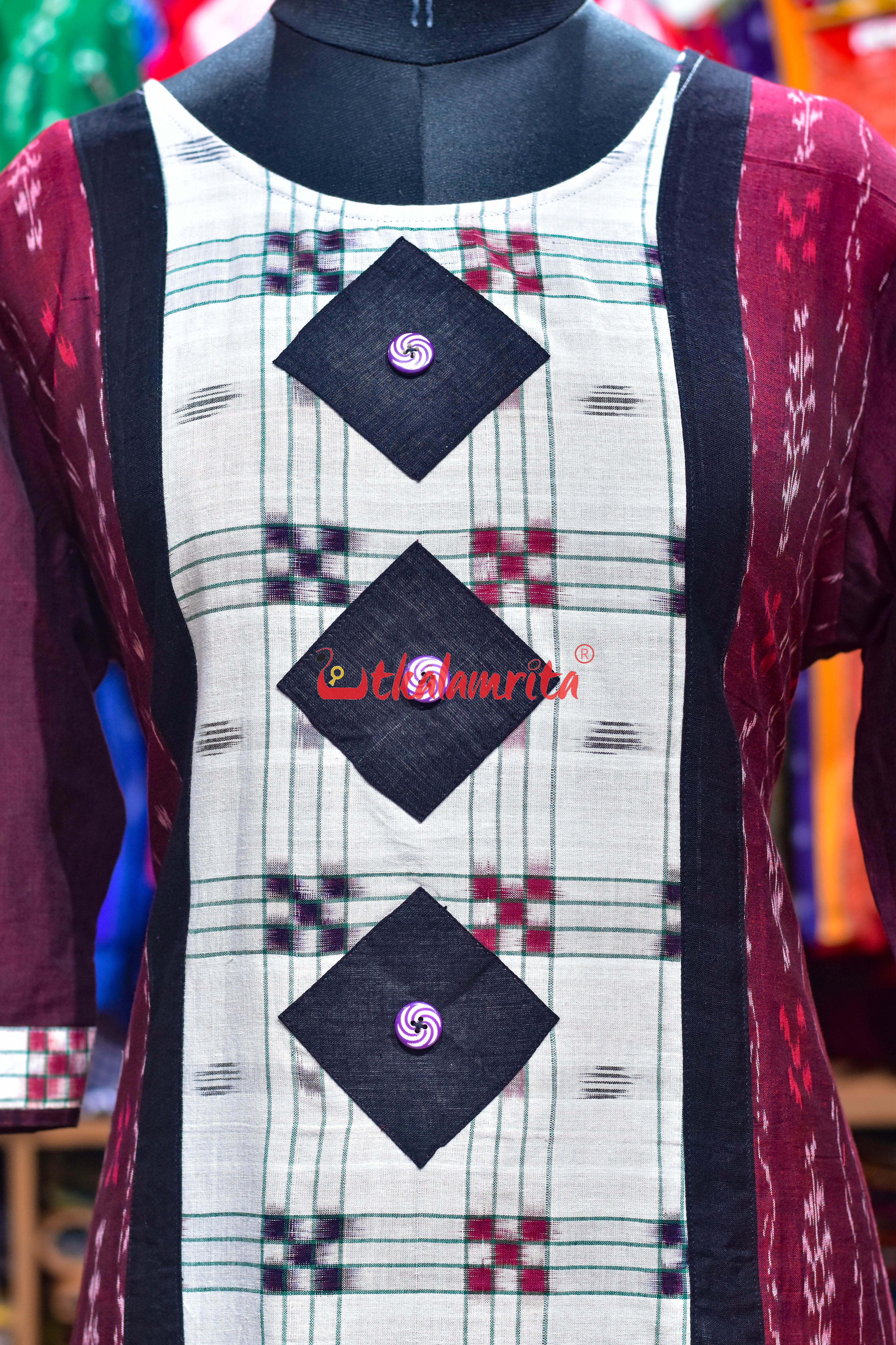 Monsoon Ikat Charm (Ladies Kurti)