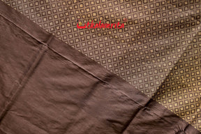 Banarasi Khandua Fusion Black Jala Silk Saree
