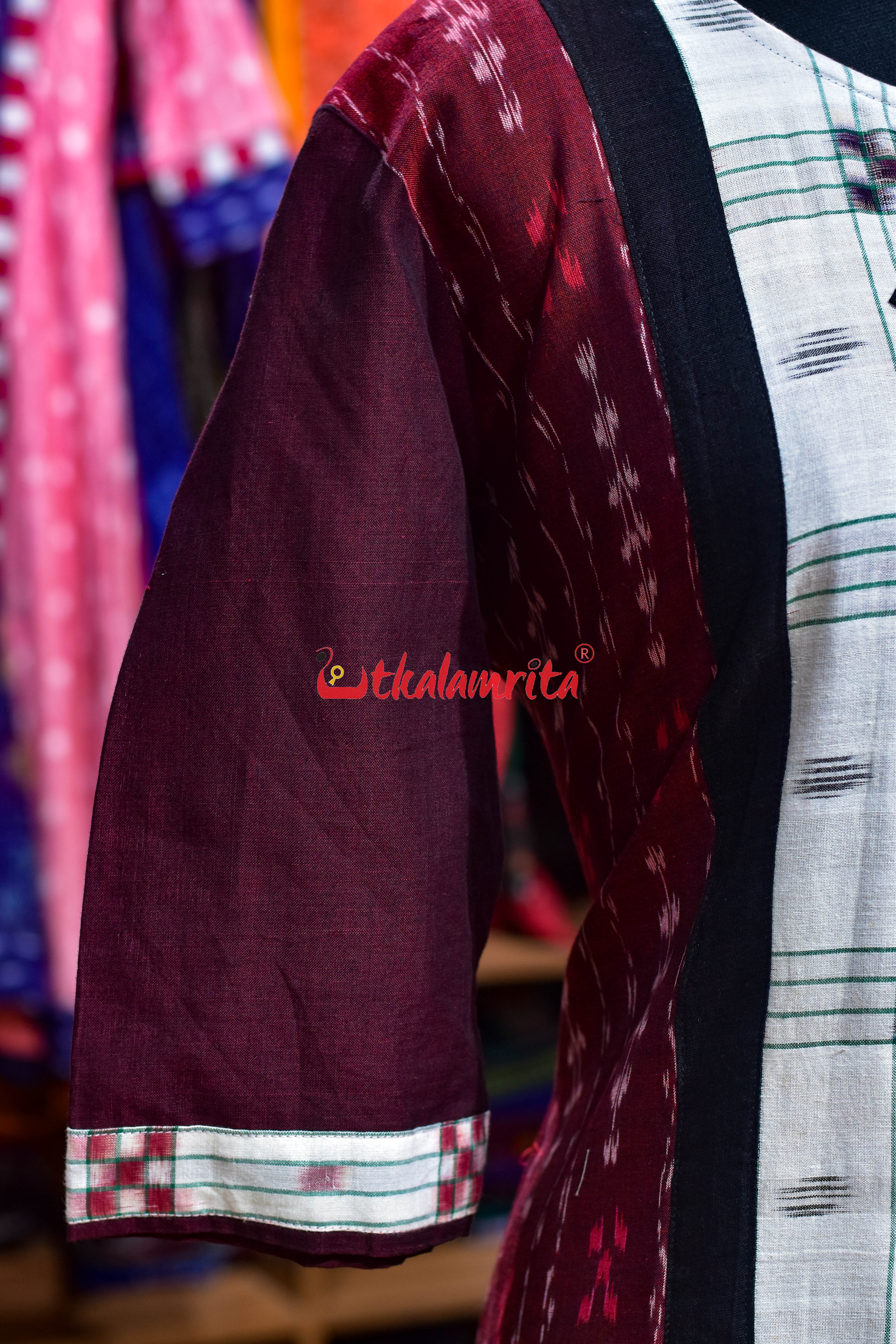 Monsoon Ikat Charm (Ladies Kurti)