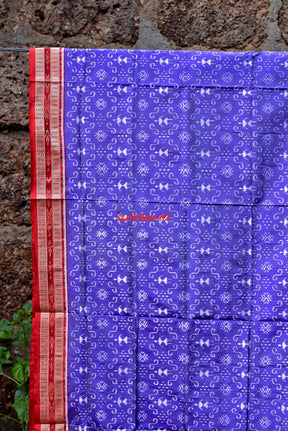 New Blues Sambalpuri Silk Saree