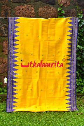 The Haldi Basanta Khandua Silk Saree