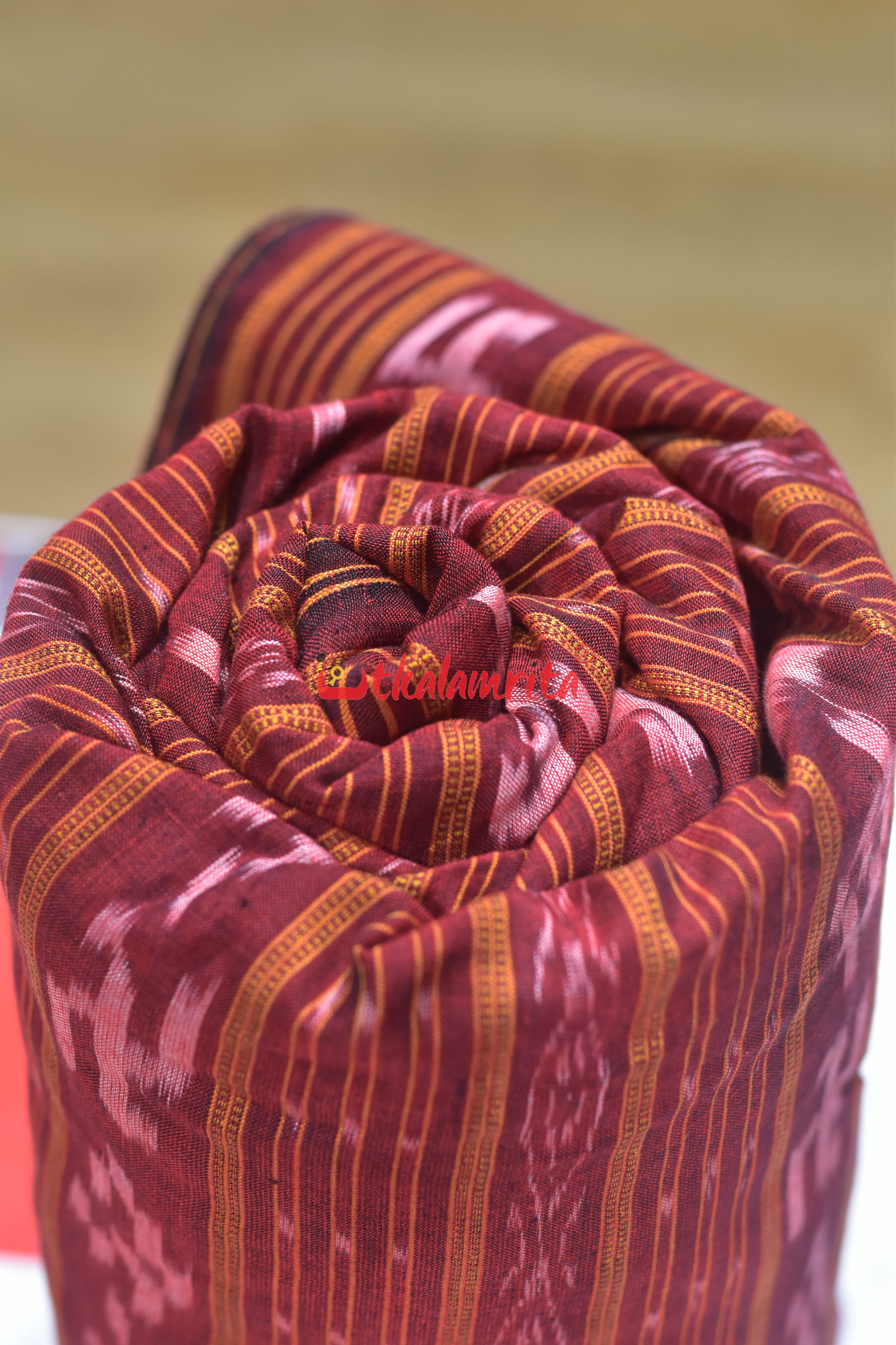 Maroon Swastik With Pasapali (Fabric)