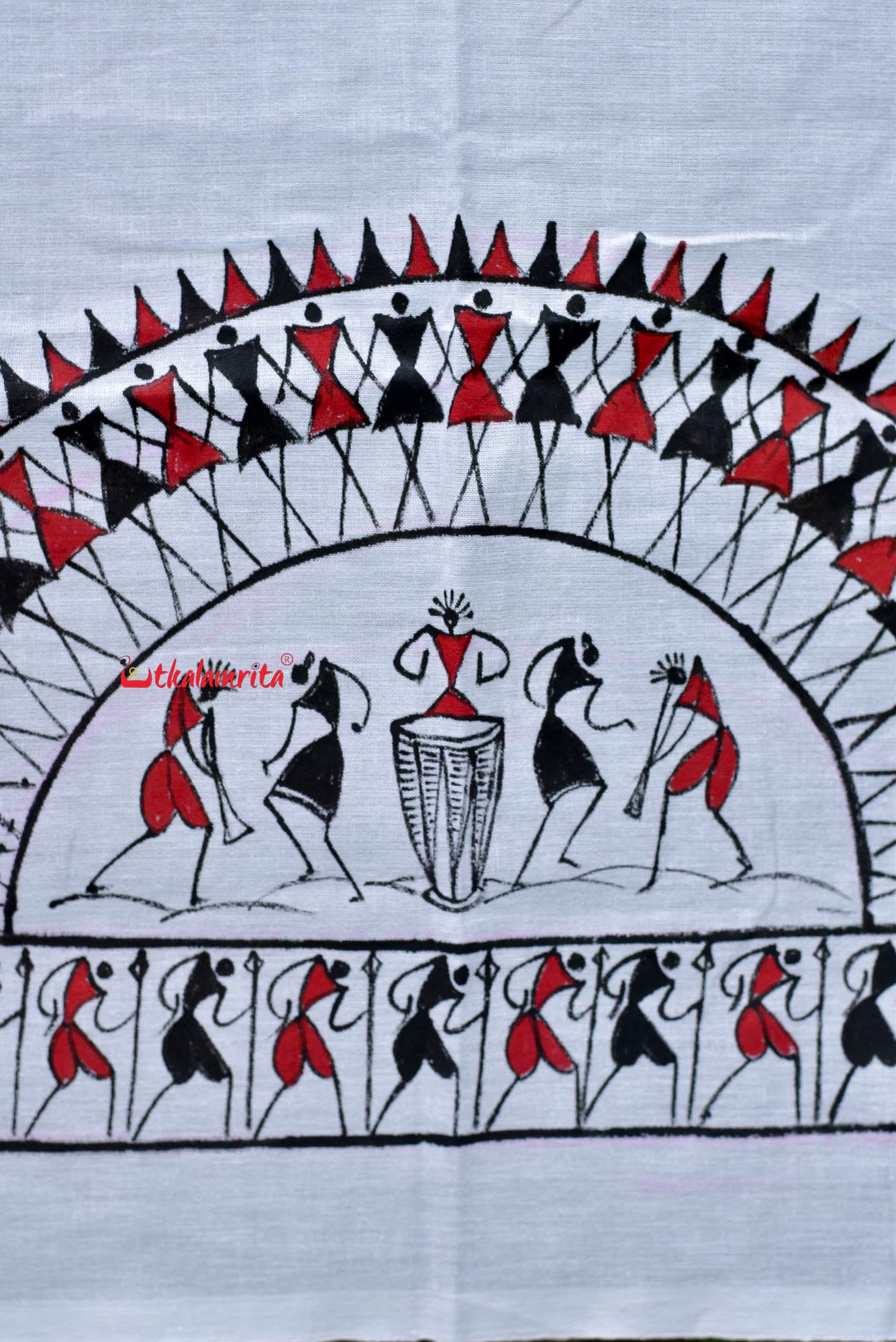 Tribal Pattachitra (Blouse Piece)
