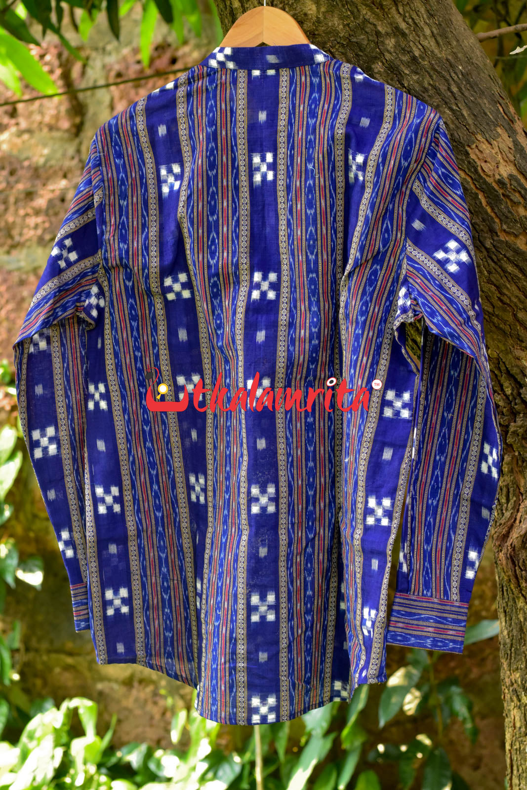 Blue Pasapali (Men's Kurta)