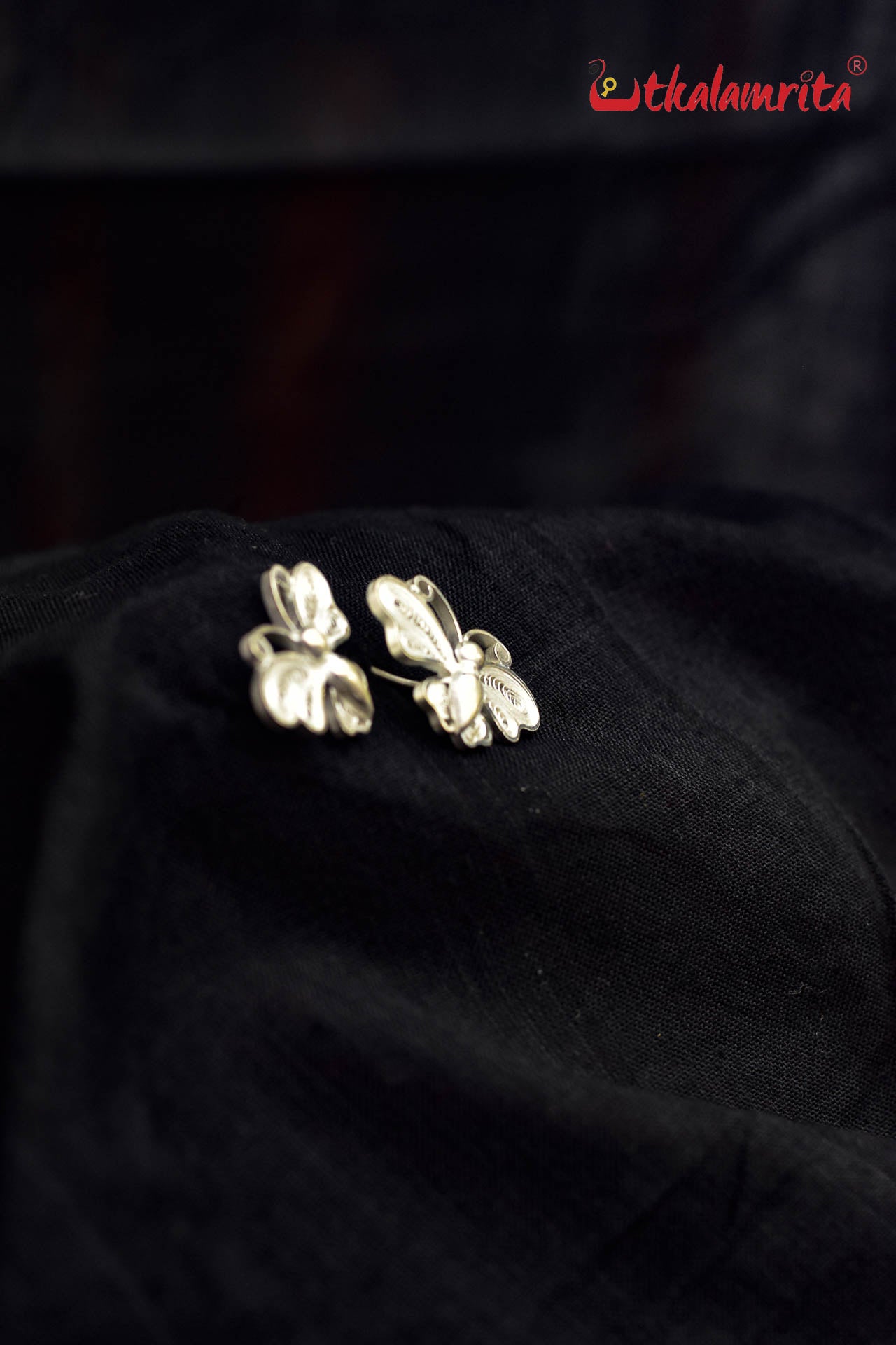 Medium Filigree Butterfly Studs