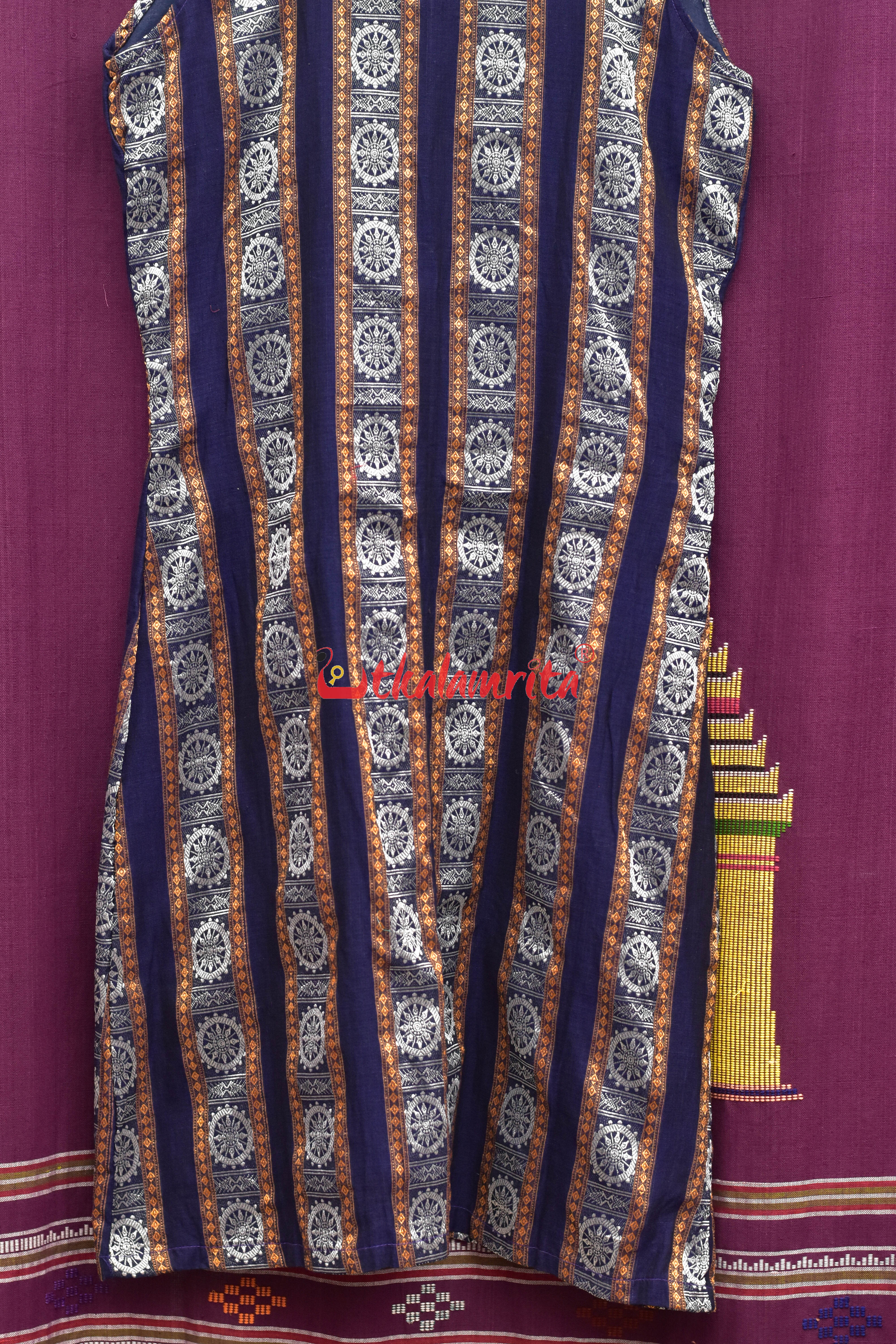 Konark Wheels Sleeveless (Ladies' Kurti)