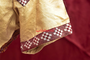 Maroon Half Half (Blouse)