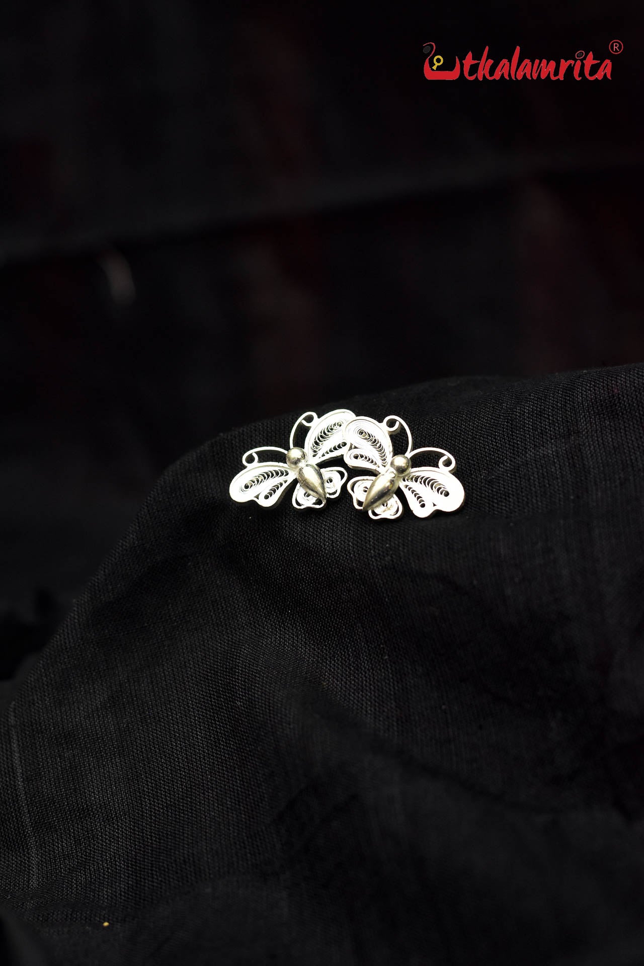 Medium Filigree Butterfly Studs