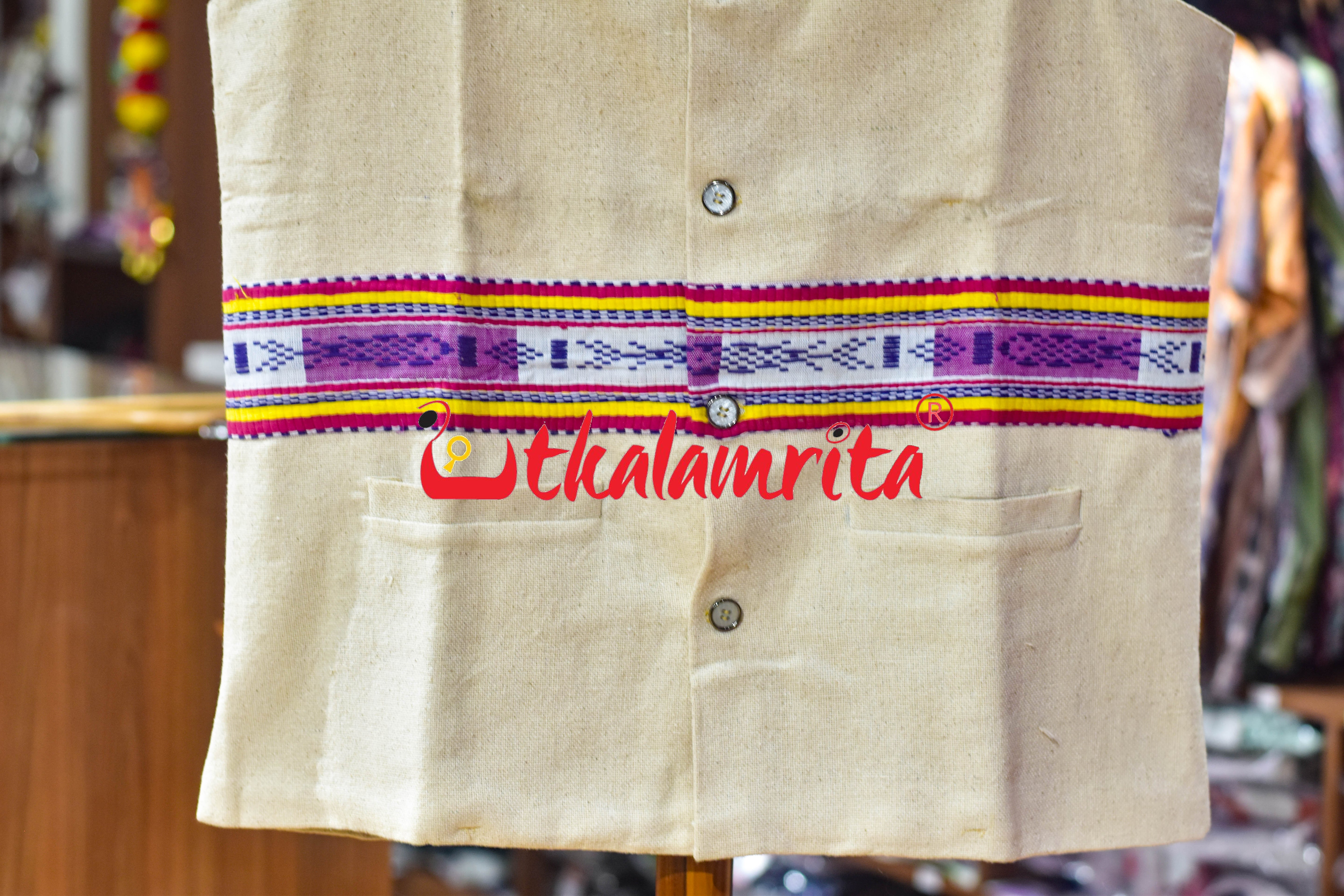 Fish Line Matha Santhal (Men's Jacket)