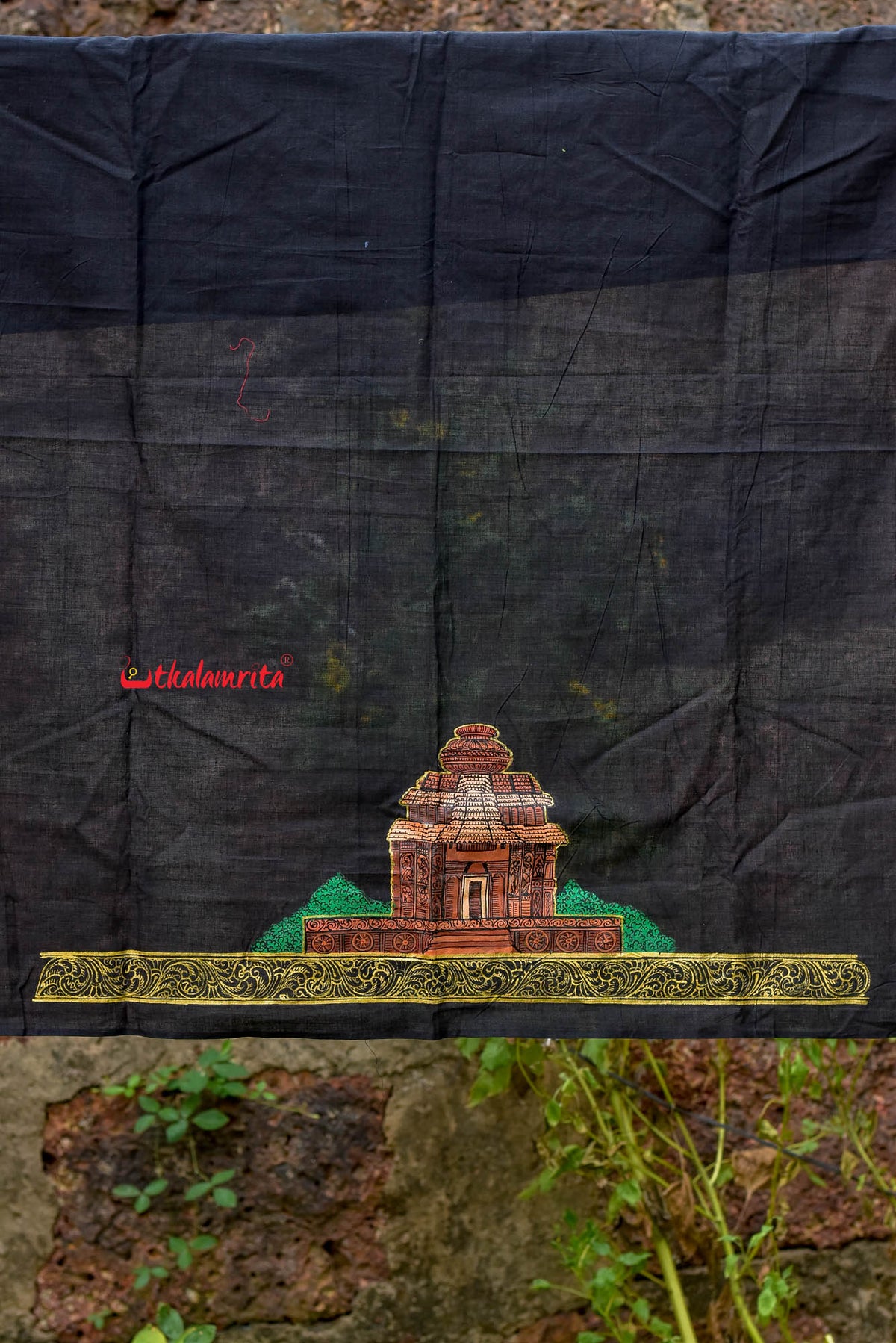 Konark Temple Pattachitra (Blouse Piece)
