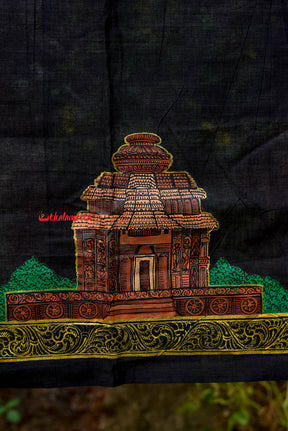 Konark Temple Pattachitra (Blouse Piece)