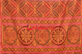 Tree of Life Multicolor Sambalpuri Cotton Saree