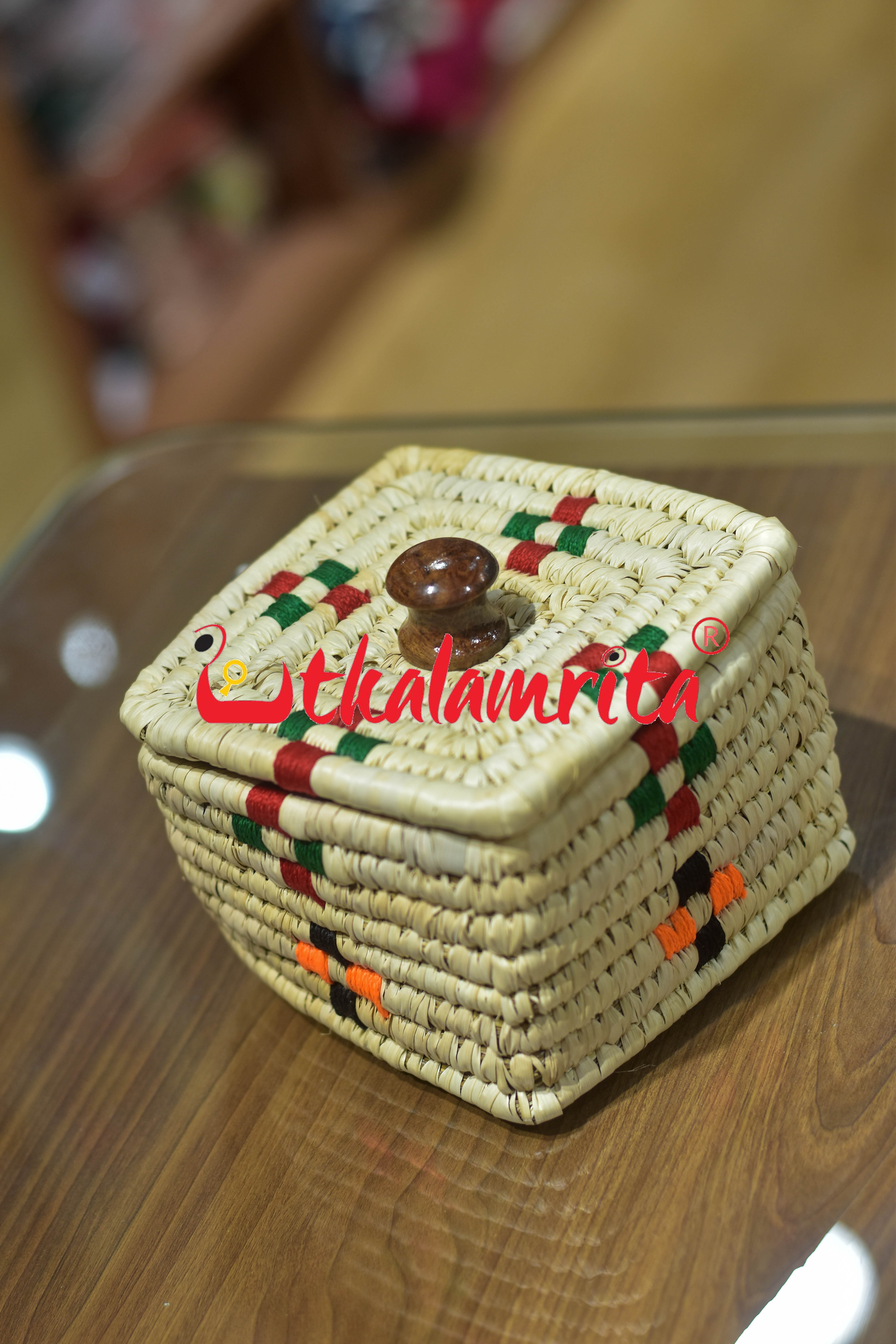 Choco Box Square wooden Knob