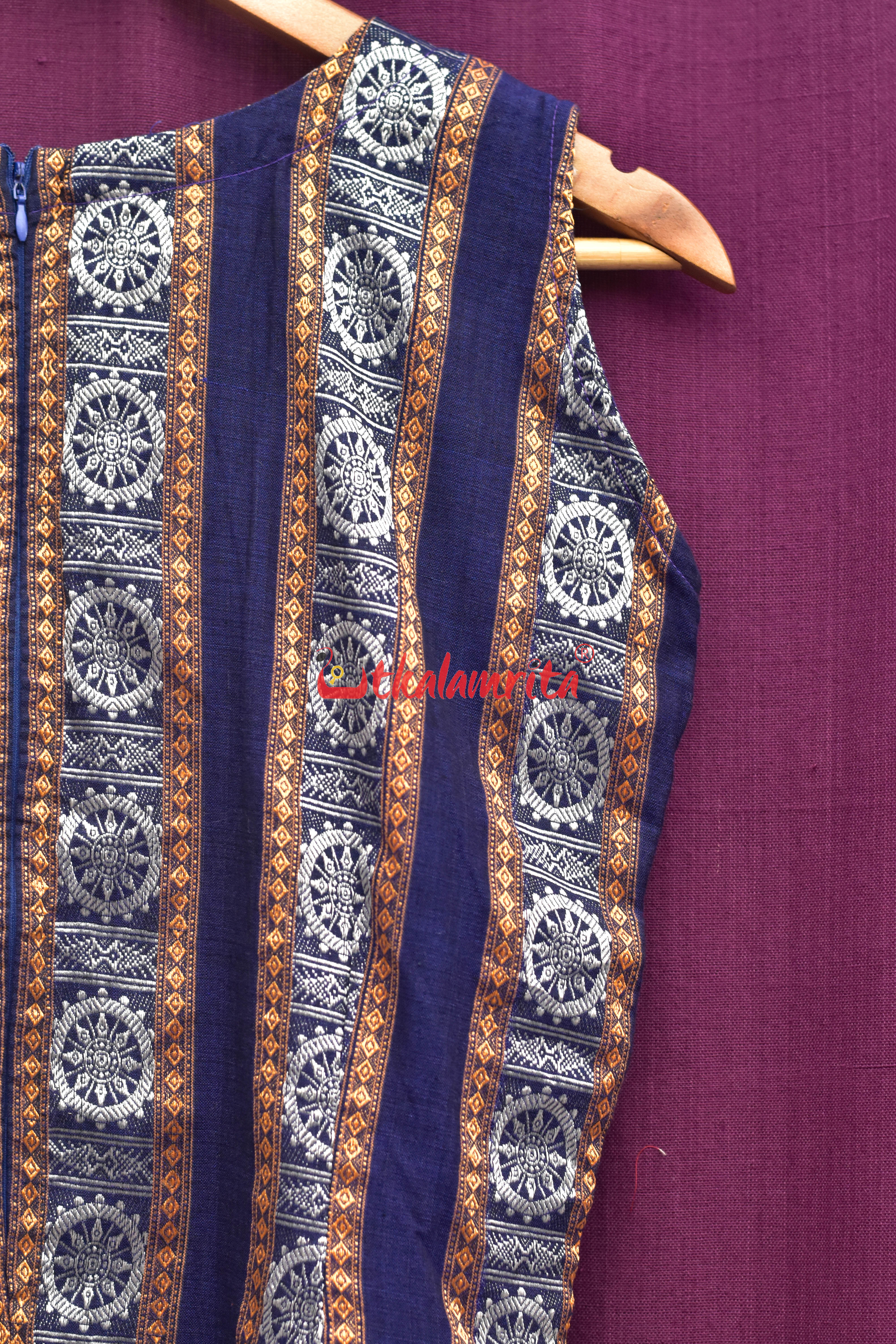 Konark Wheels Sleeveless (Ladies' Kurti)