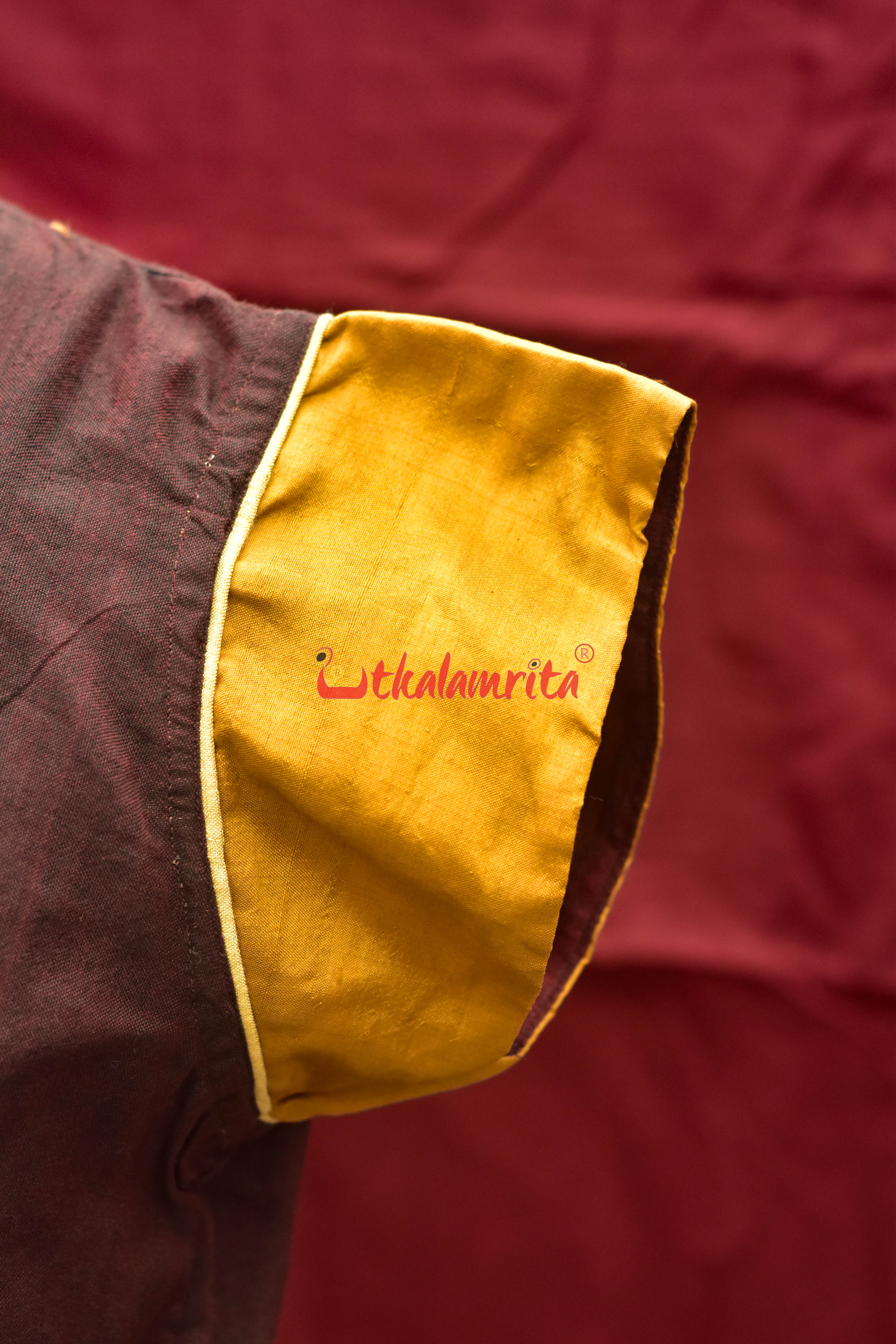 Coffee Mustard Rudraksha (Ladies Top)