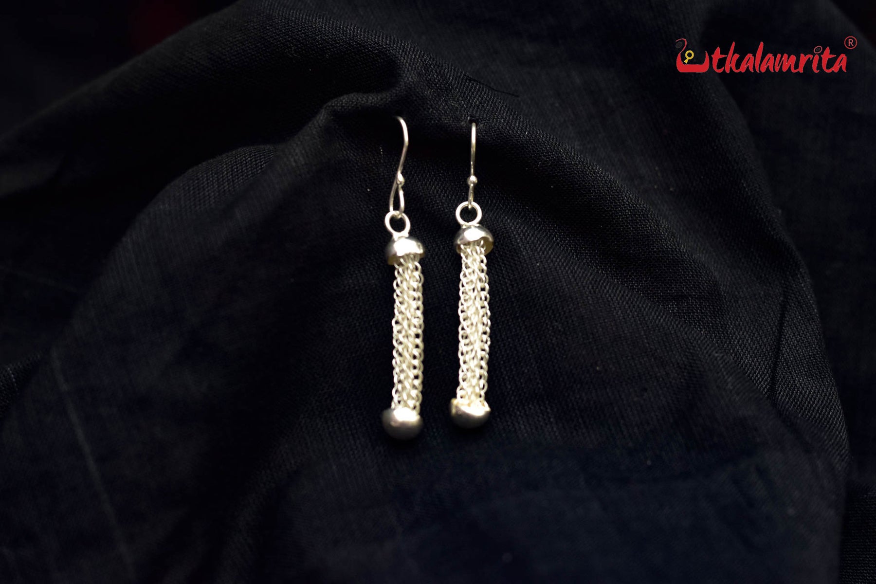 Silver Jala Regular Danglers