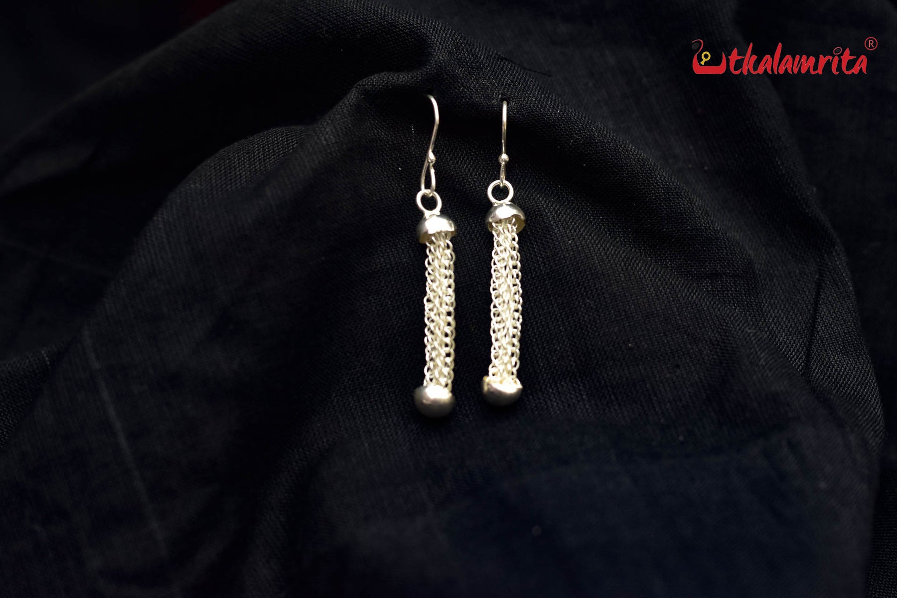 Silver Jala Regular Danglers