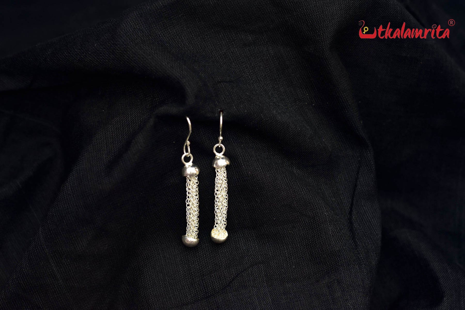 Silver Jala Regular Danglers